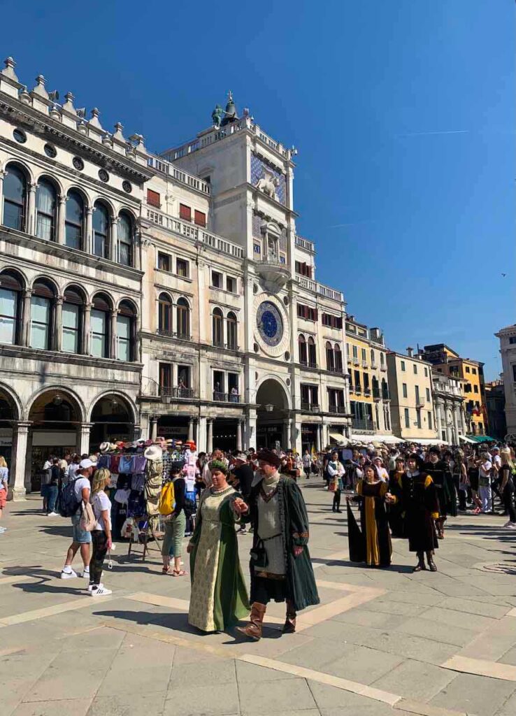The San Marco neighborhood in Venice. It is one of the best places to stay in Venice Italy 