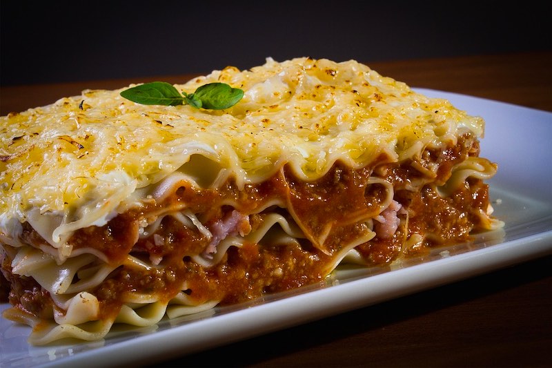 Lasagne. They are among the best Italian food