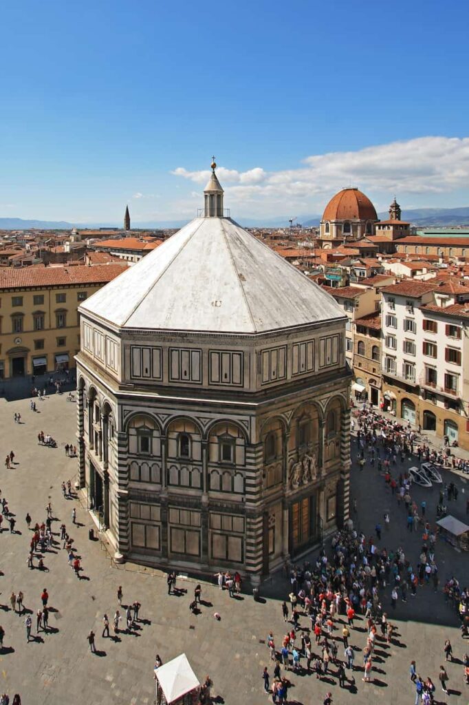 The Baptistery in Florence on a Rome to Florence Day Trip