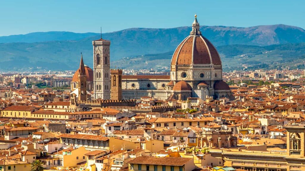 Florence on a day trip from Rome