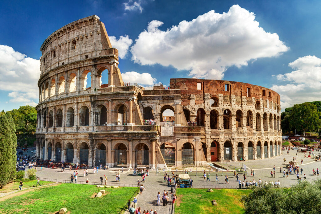 Colosseum during two days in Rome itinerary