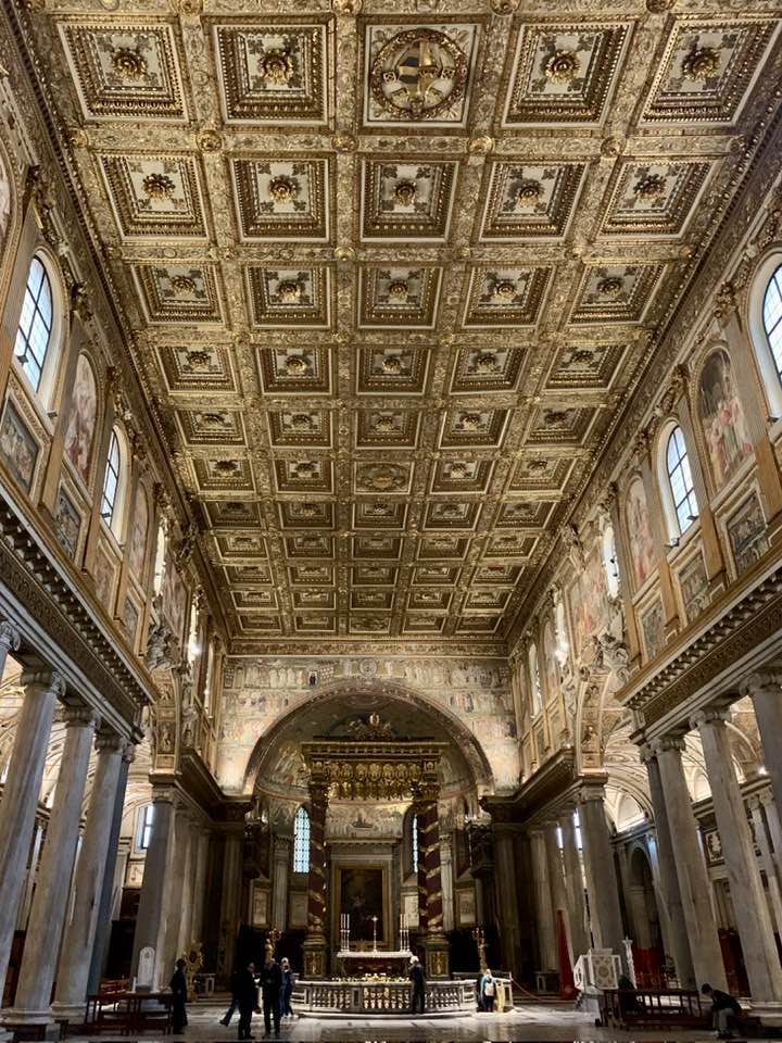 The Papal Basilica of Santa Maria Maggiore on a 3 day Rome itinerary