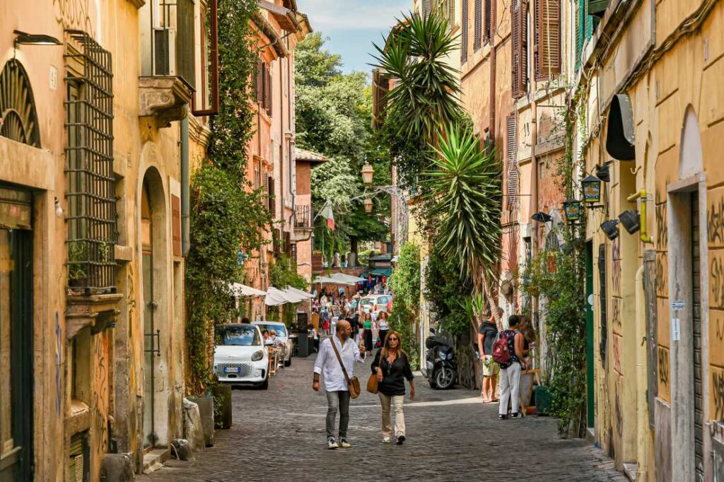 Trastevere, a must-visit in three days in Rome 