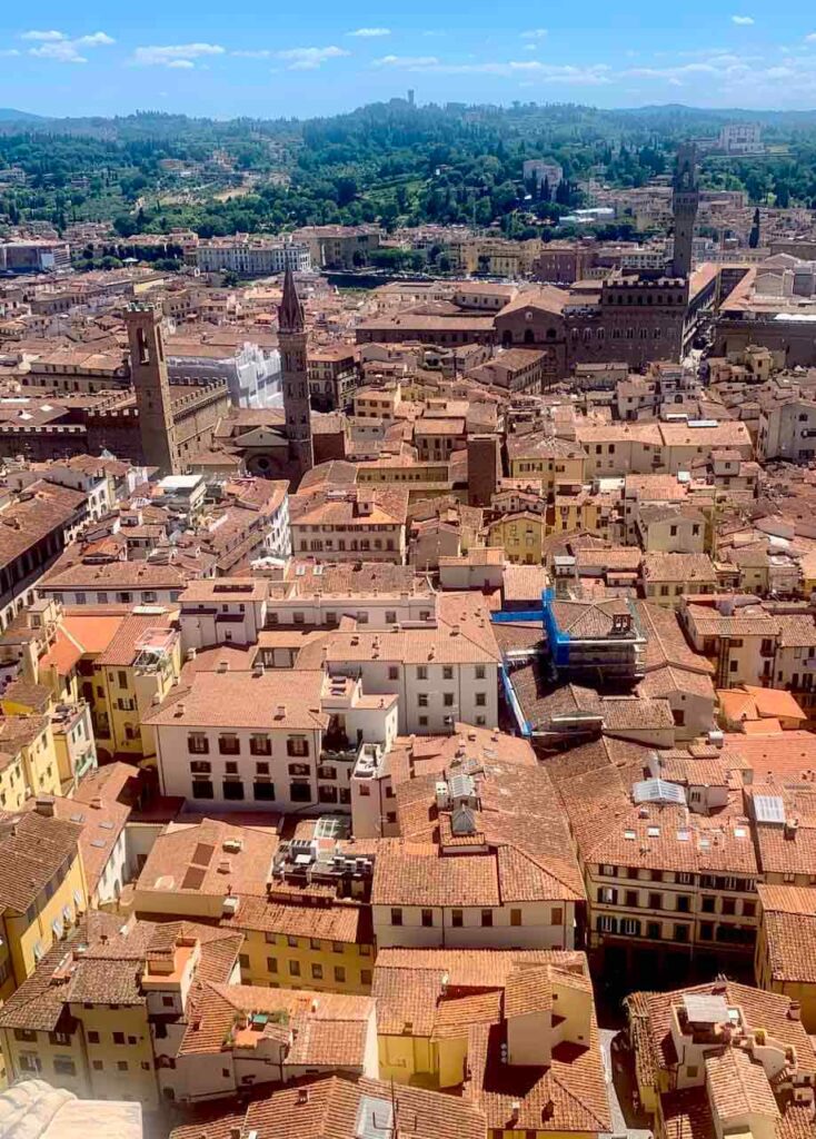 View of Florence from the Cathedral’s Dome