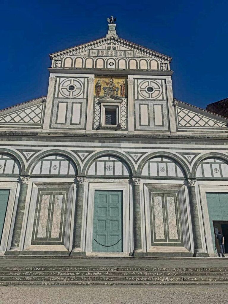 Visiting the San Miniato al Monte church is one of the best things to do in Florence 