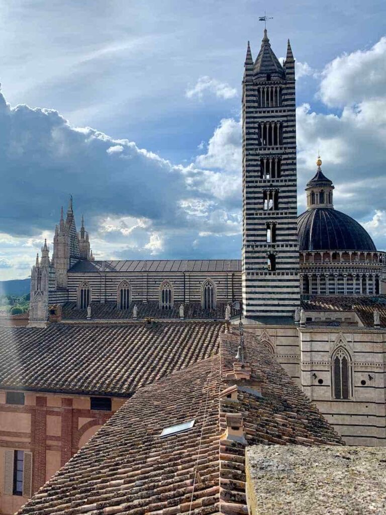 The Cathedral of Siena from the Facciatone viewpoint