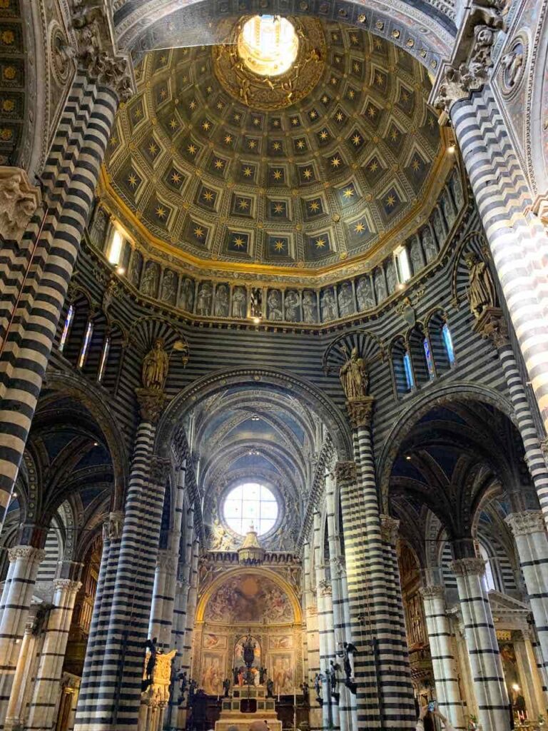 Dome of the Cathedral in Siena Tuscany 