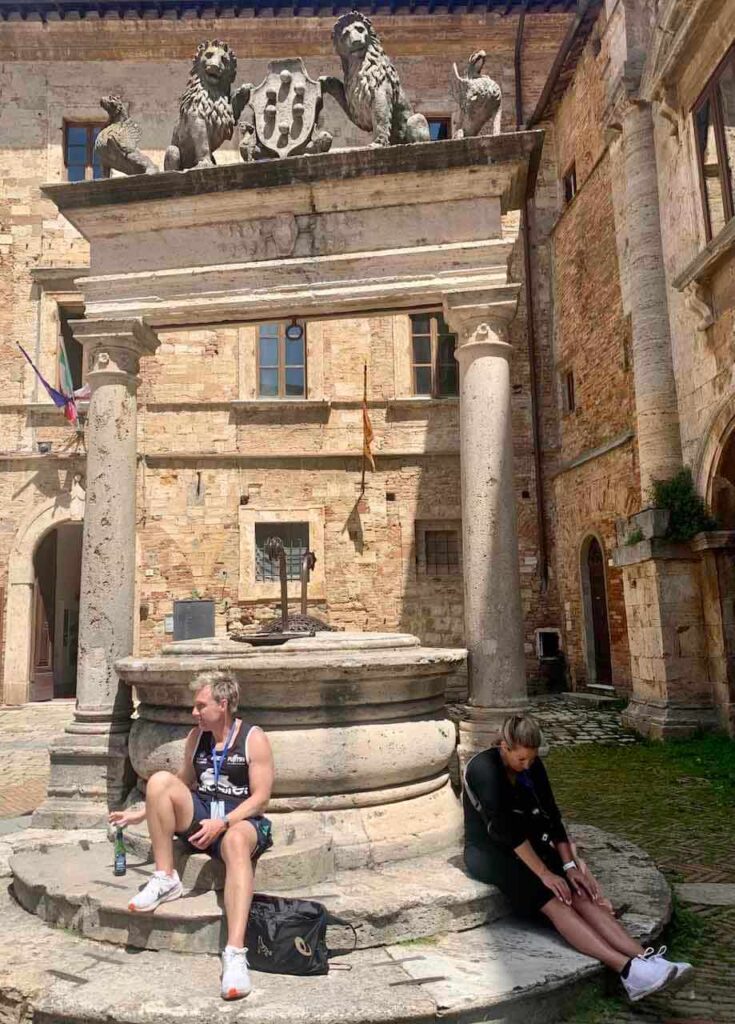 Il Pozzo dei Grifi e dei Leoni in Montepulciano Italy