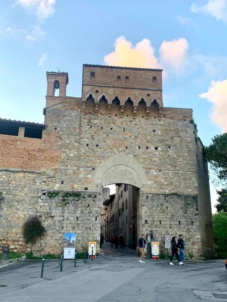 San Gimignano's Porta San Giovanni 