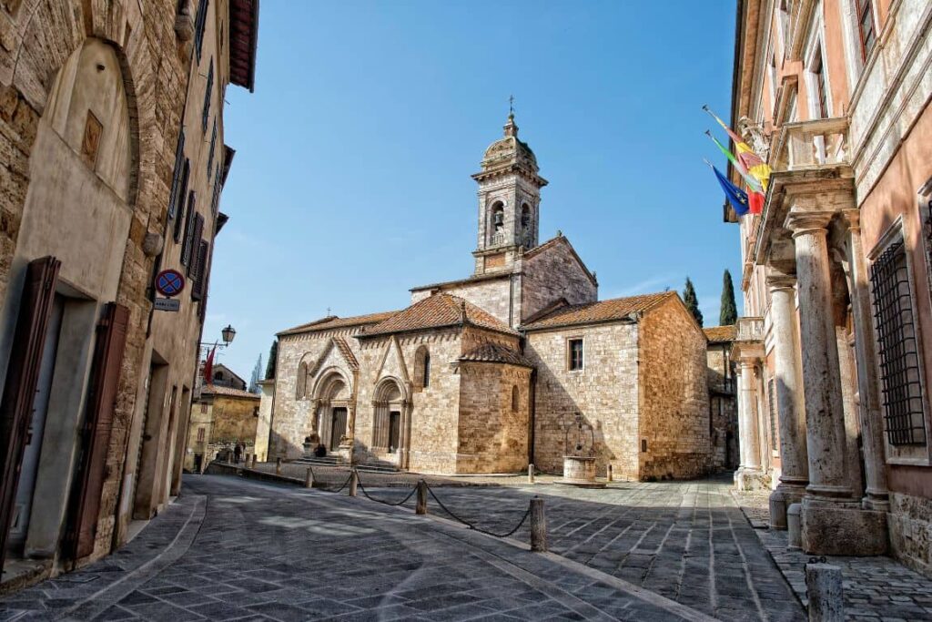 San Quirico d'Orcia in Tuscany 