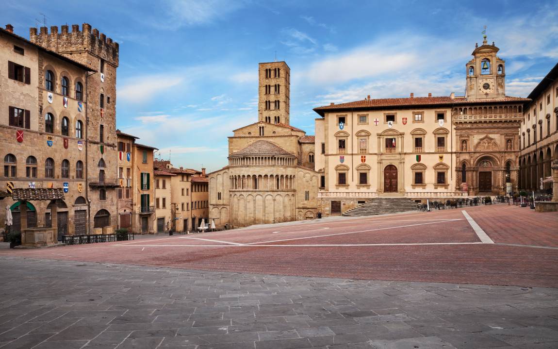 Arezzo Tuscany Italy - best towns to stay in Tuscany