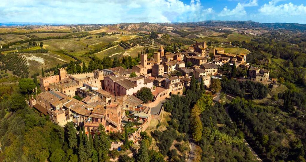 Certaldo Alto - one of the most beautiful villages in Tuscany 