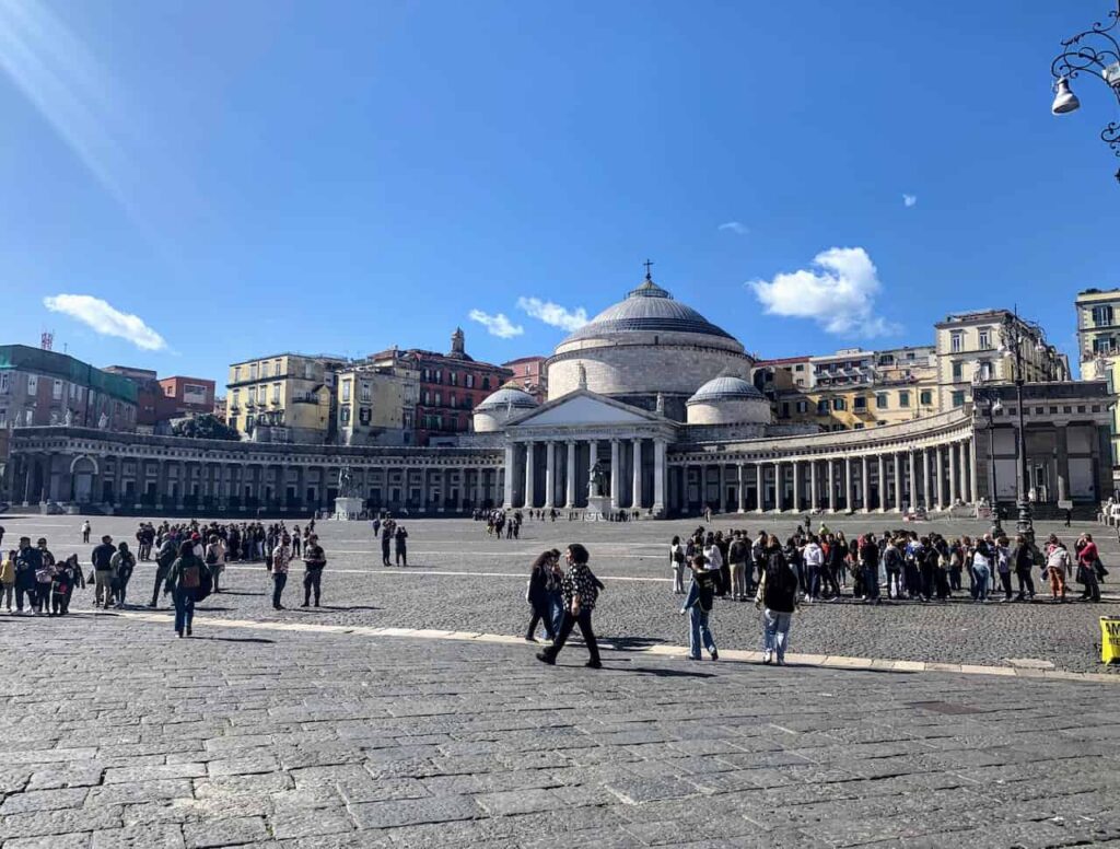 A Day in Naples is All It Takes to Get Obsessed With Italy's Wildest City — Follow This Itinerary Piazza Plebisicito - day in Naples itinerary