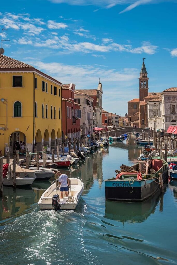 Chioggia in the Venetian Lagoon 