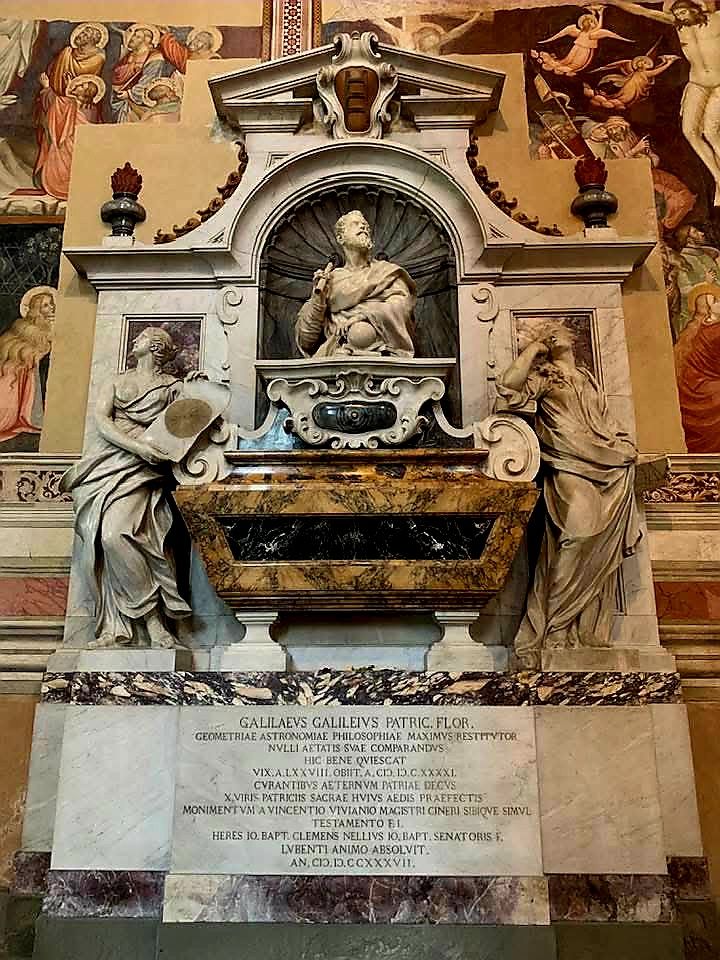 Tomb of Galileo Galilei in Florence