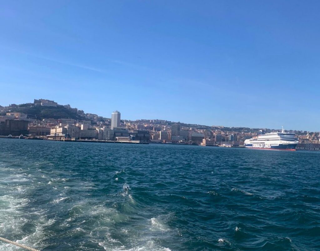 Port of Naples ferry terminal for Amalfi Coast and Capri day trip