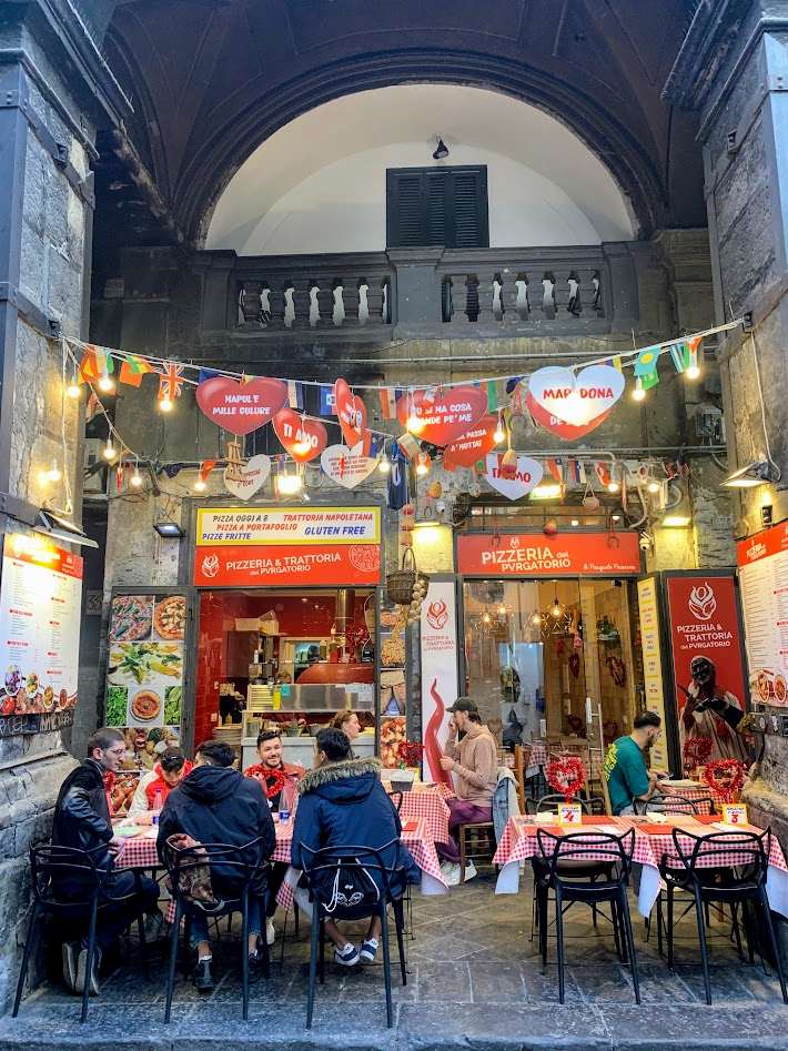 Via dei Tribunali in the Historic Center of Naples - where to stay in Naples 