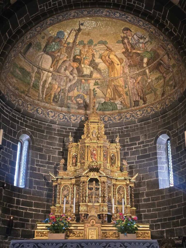 Interior of the Basilica of San Giacomo in Bellagio