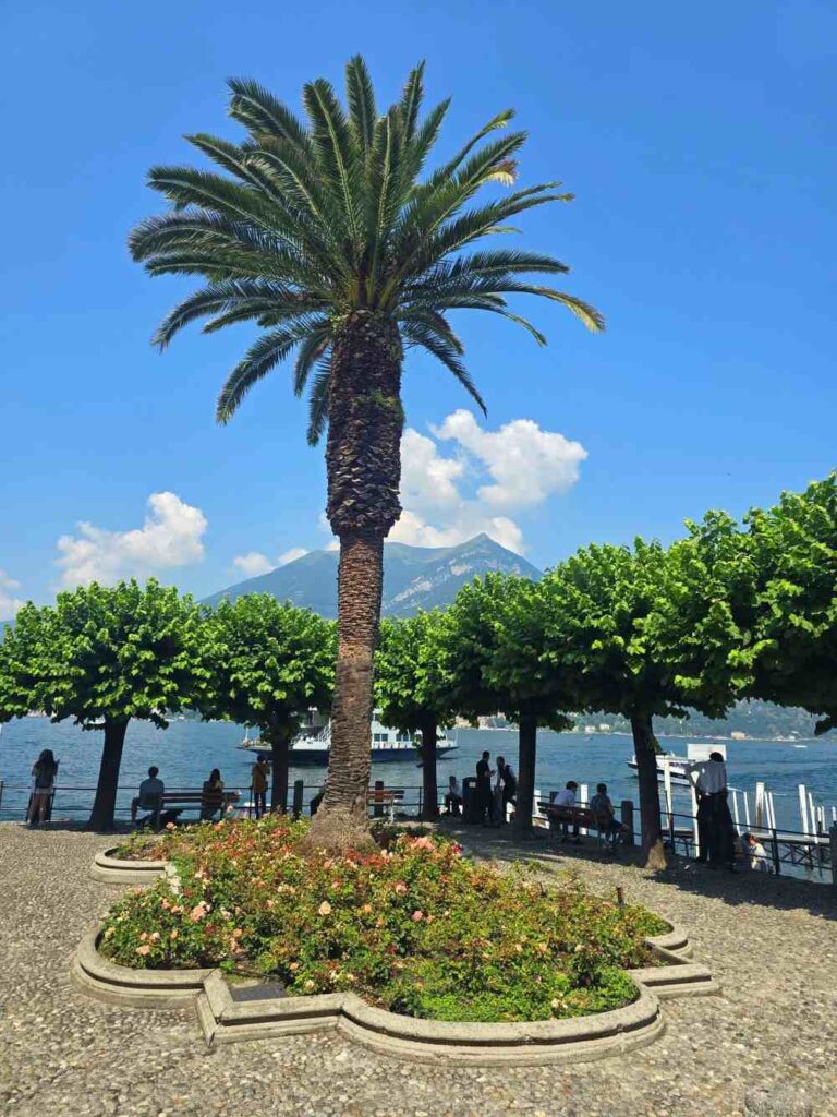 lake promanade in Bellagio without crowds at late afternoon - Lake Como travel guide