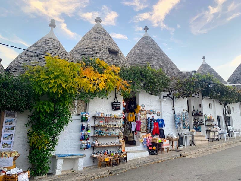 Trulli of Rione Monti in Alberobello, Puglia, Italy