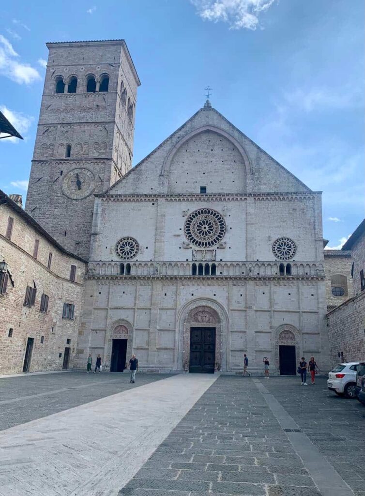 Basilica of San Rufino in Assisi, Italy