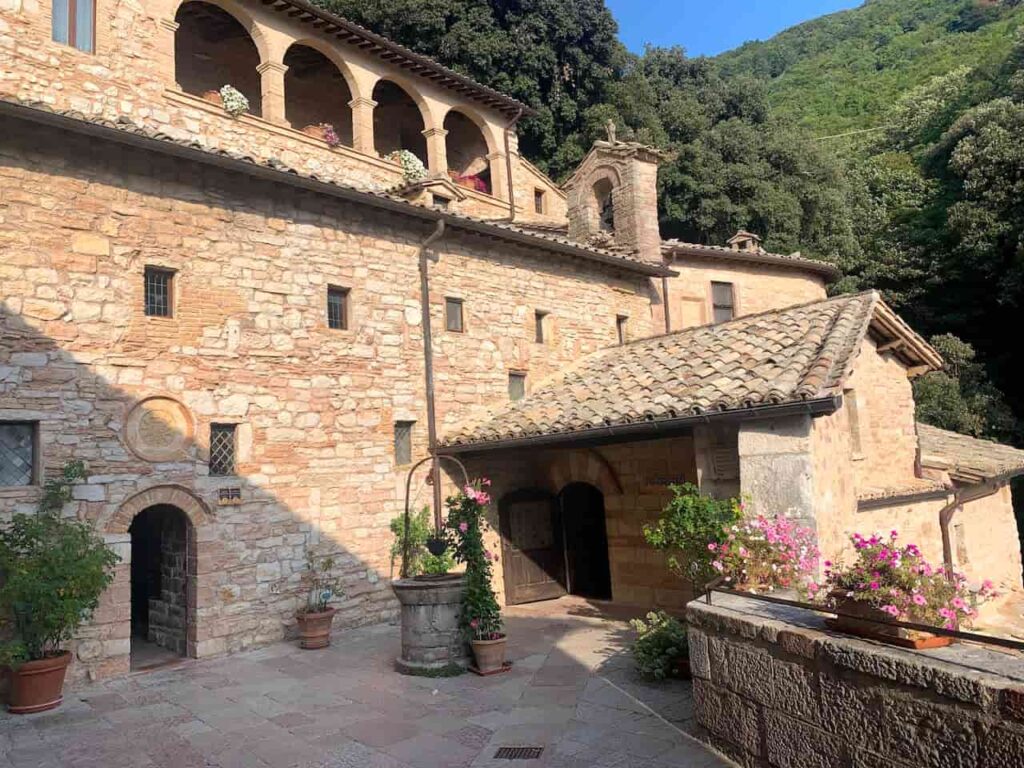 Eremo delle Carceri hermitage near Assisi, Italy