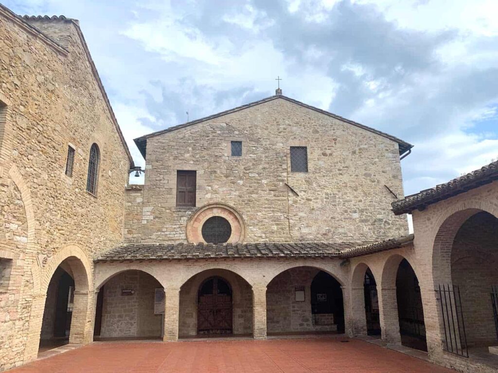 San Damiano church near Assisi, Italy