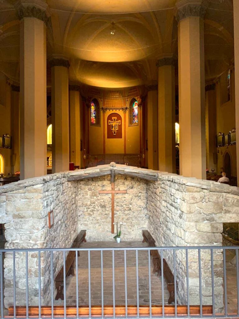 Sanctuary of Rivotorto near Assisi, Italy